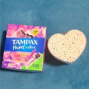 Bundle Pocket Radiant Tampons + 200 cotton swabs